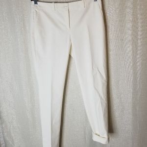 Michael Kors white suit pants